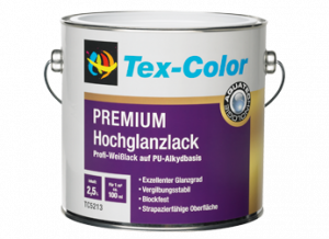 Tex-Color PREMIUM Hochglanzlack - PU-alkyd